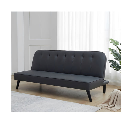 Brooklyn Grey PU Sofa Bed
