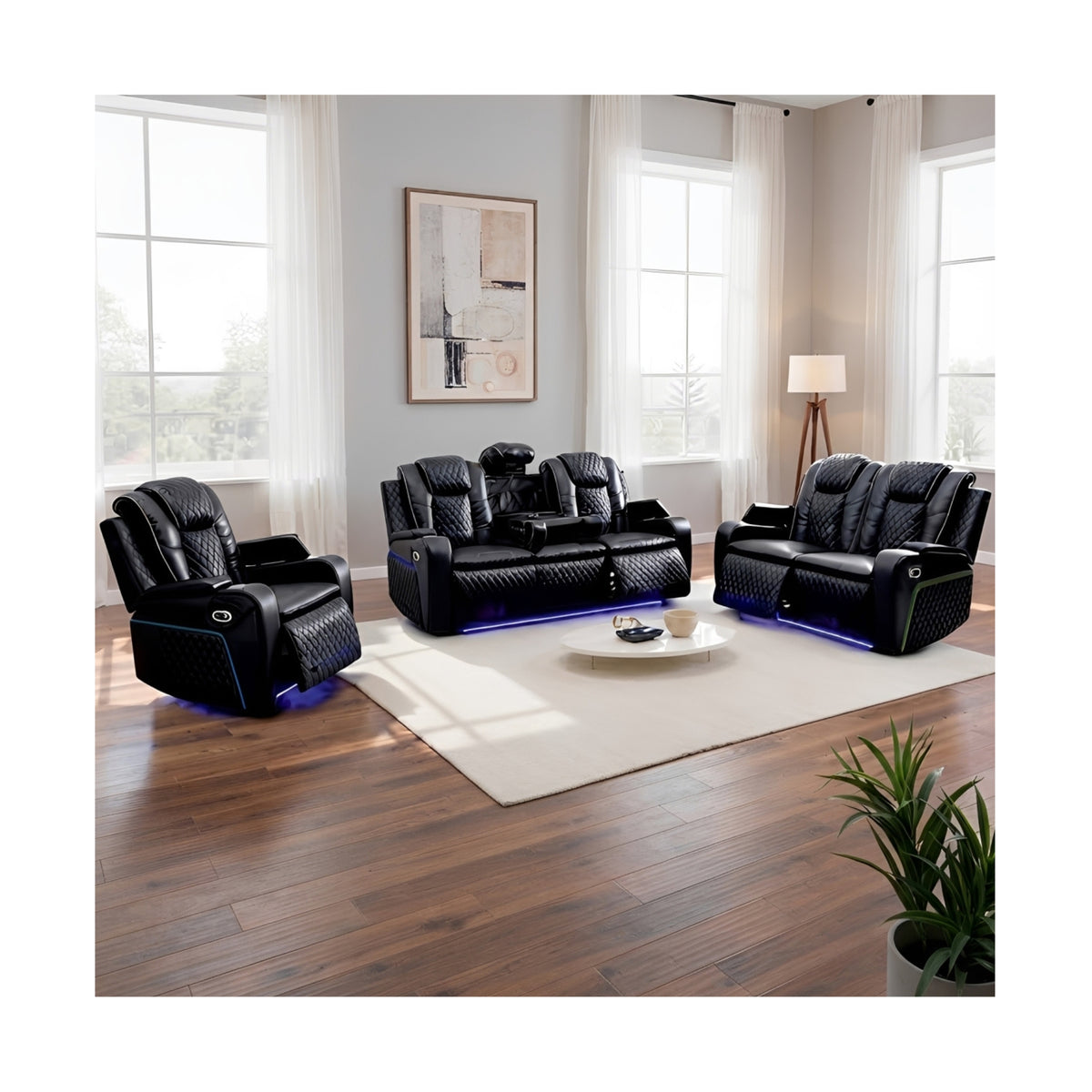 Colorado Leather Sofa Single