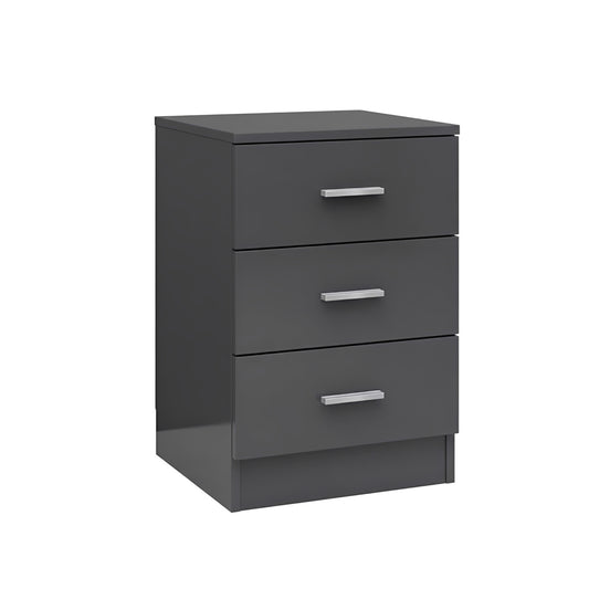 3 Drawer Bedside 15"