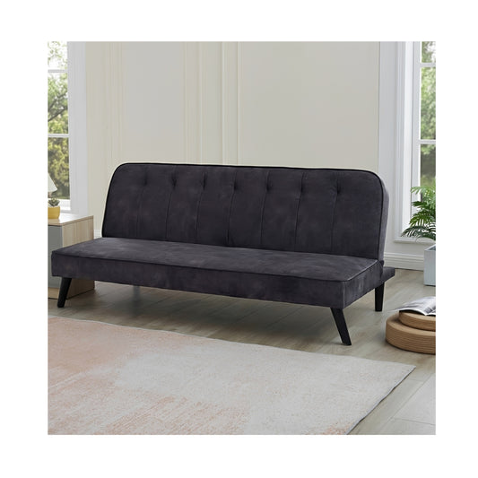 Brooklyn Grey Velvet Sofa Bed