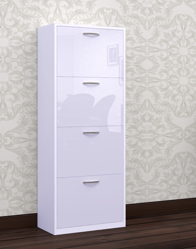 Velo 4 Tier Shoe Cabinet