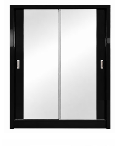 Chicago High Gloss Wardrobe 2 Door Slider 180cm