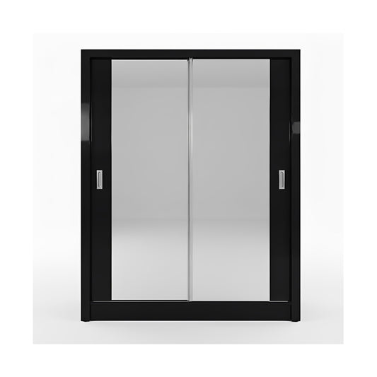 Chicago High Gloss Wardrobe 2 Door Slider 203cm