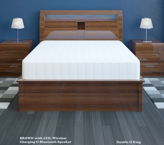305 High Gloss Storage Bed