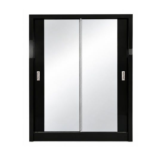 Chicago High Gloss Wardrobe 2 Door Slider 203cm
