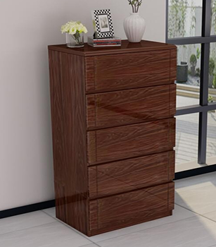 Madrid 6 Drawer Chest High Gloss