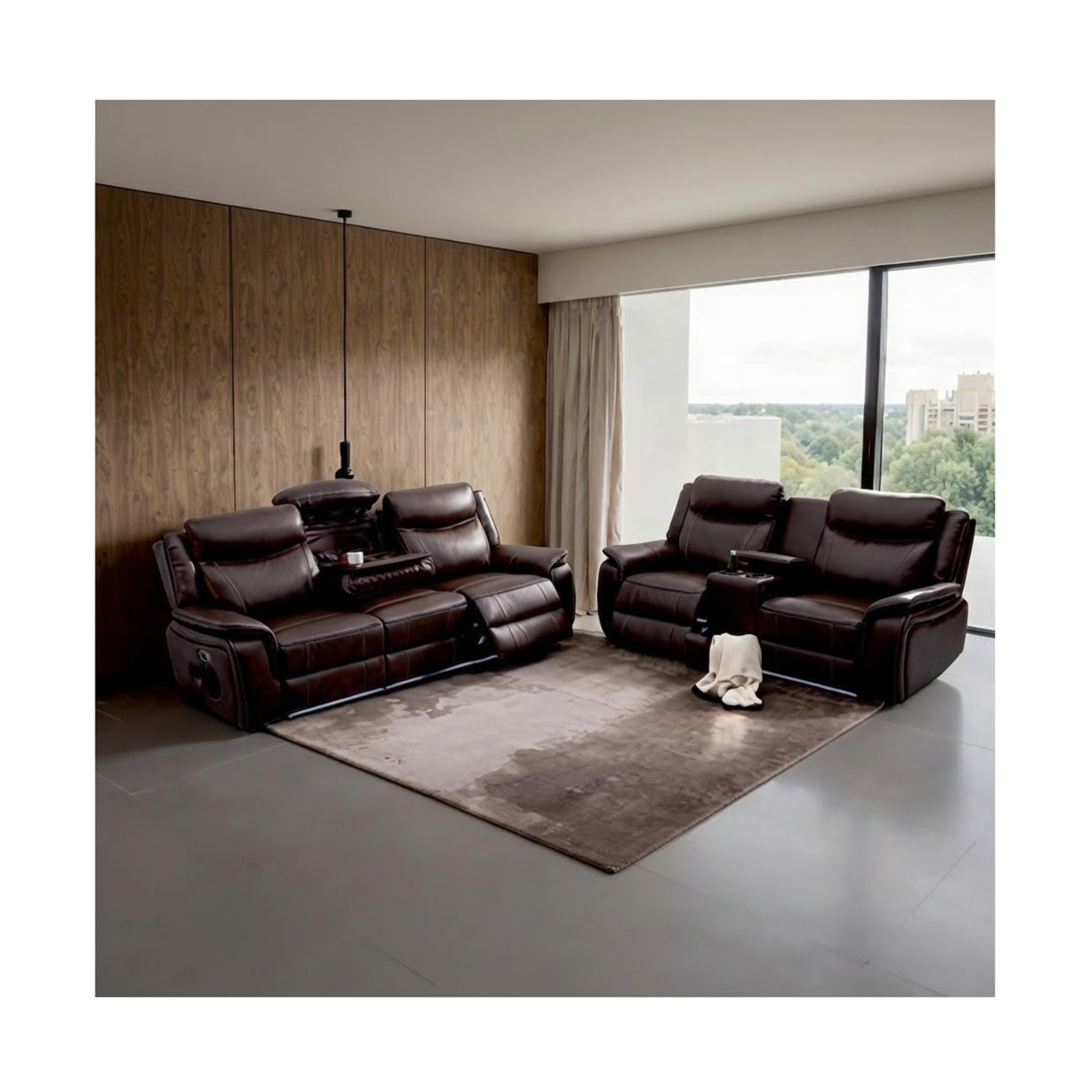 Prada Leather Suite 3 Seater