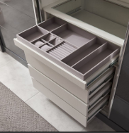 Madrid High Gloss 3 Door Slider Wardrobe