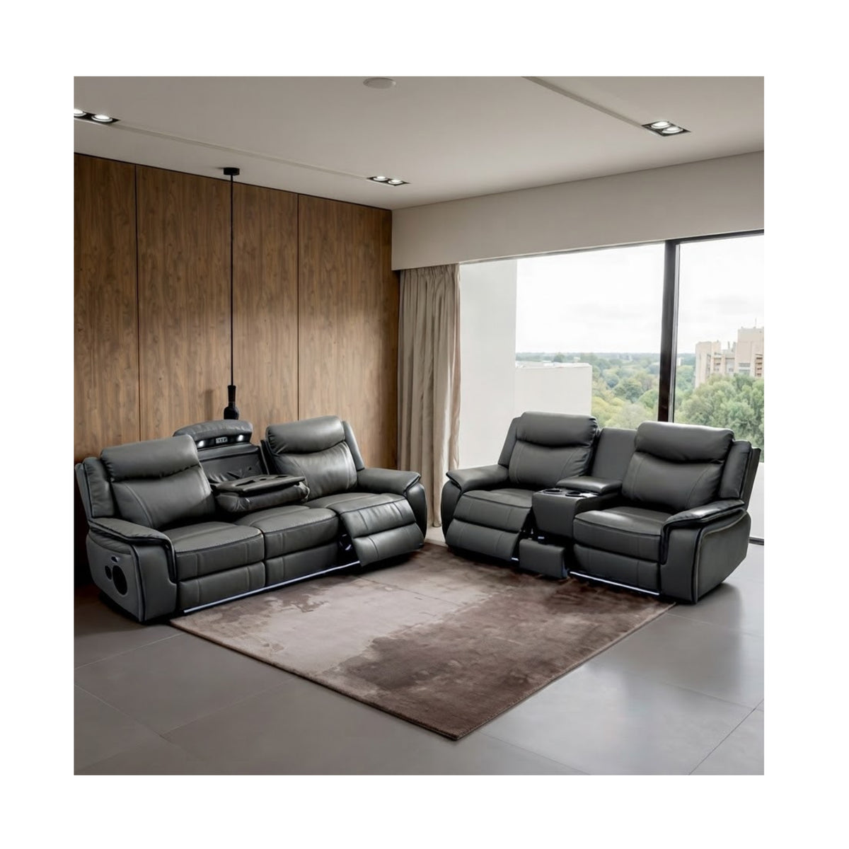Prada Leather Suite 3 Seater