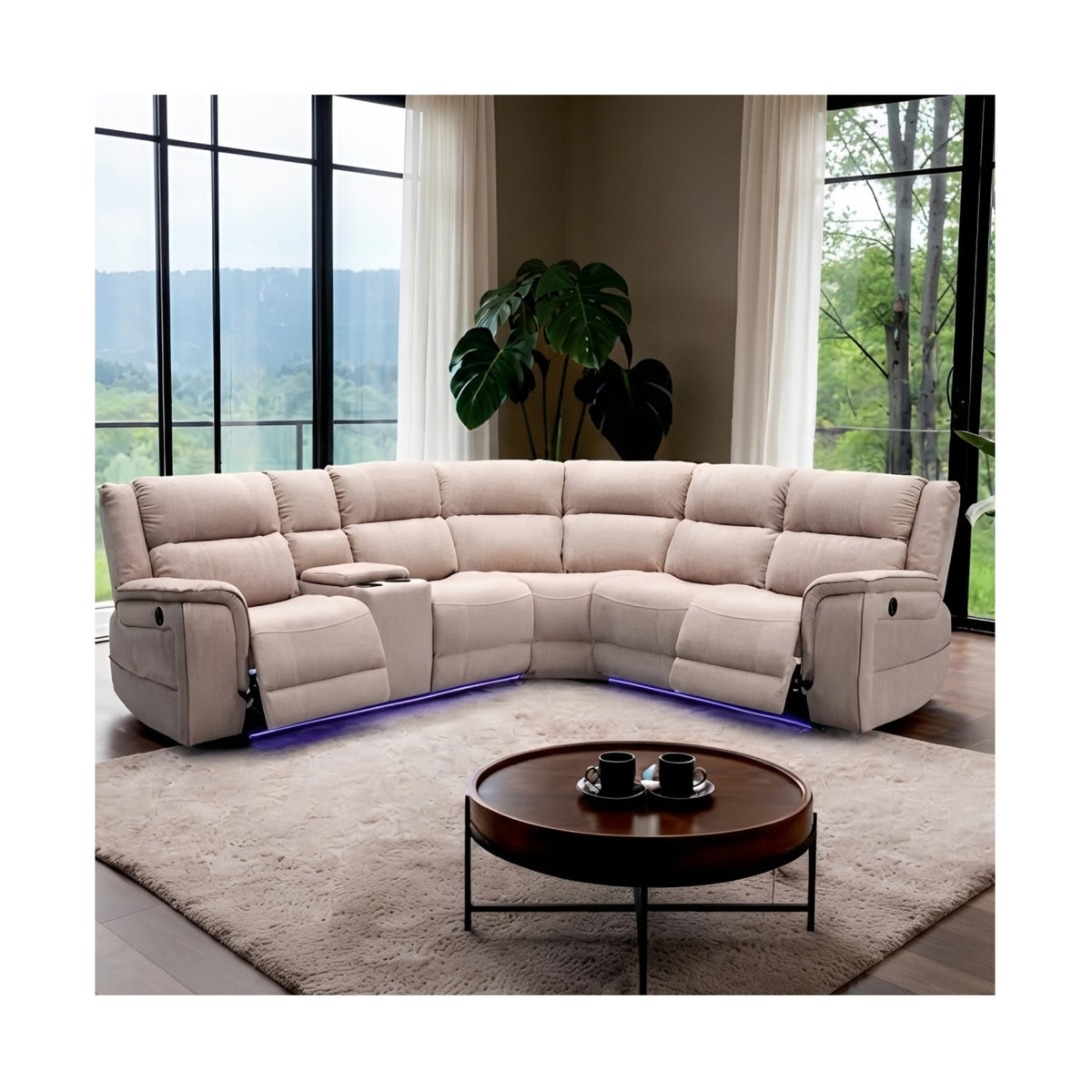Hannah Corner Fabric Suite