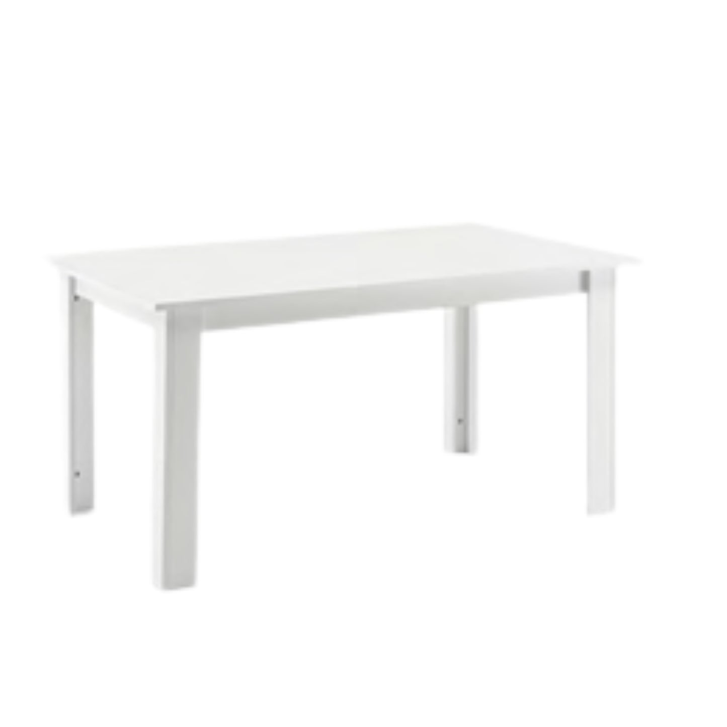 Melbourne White Dining Set with Violet Grey PU Chairs