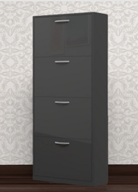 Velo 4 Tier Shoe Cabinet
