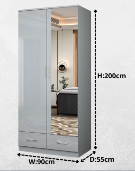 Oslo 90cm Wardrobe