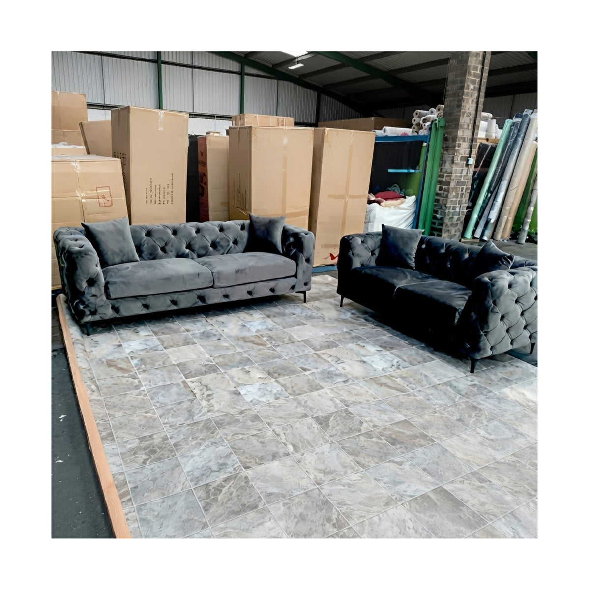 Cleveland Chesterfield Sofa 2 Seater
