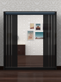 Berlin 204cm Sliding Wardrobe