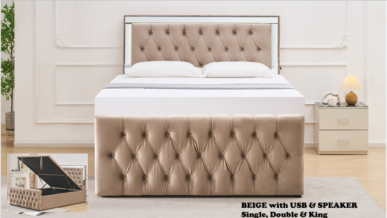 LONDON Storage Bed