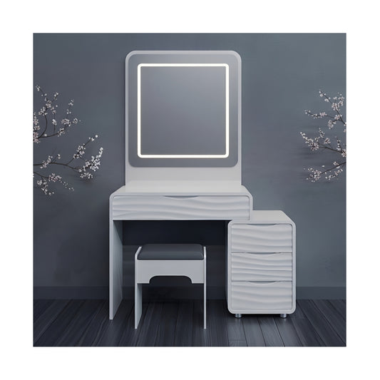 Wavy vanity set
