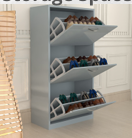 Velo 3 Tier Shoe Cabinet