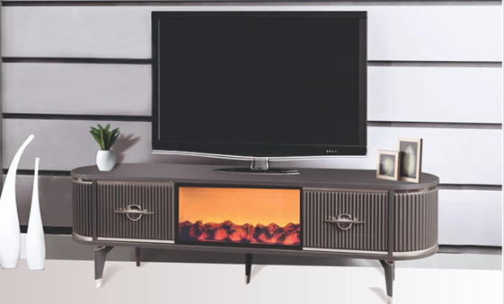 Aria Curve TV Stand