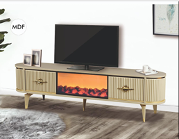 Aria Curve TV Stand