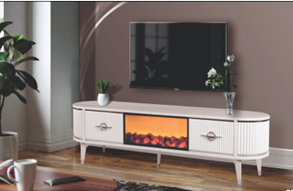 Aria Curve TV Stand