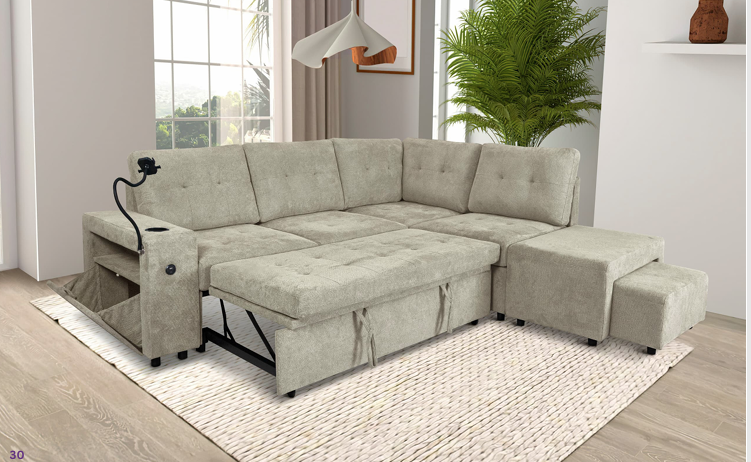 Averra Corner Sofa Bed