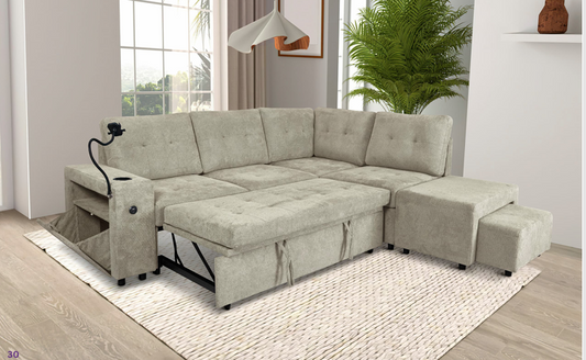 Averra Corner Sofa Bed