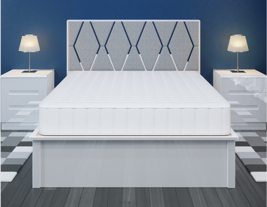B02 High Gloss Storage Bed