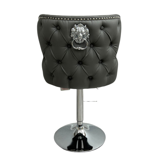 Valentino Hudson PU Bar Stool