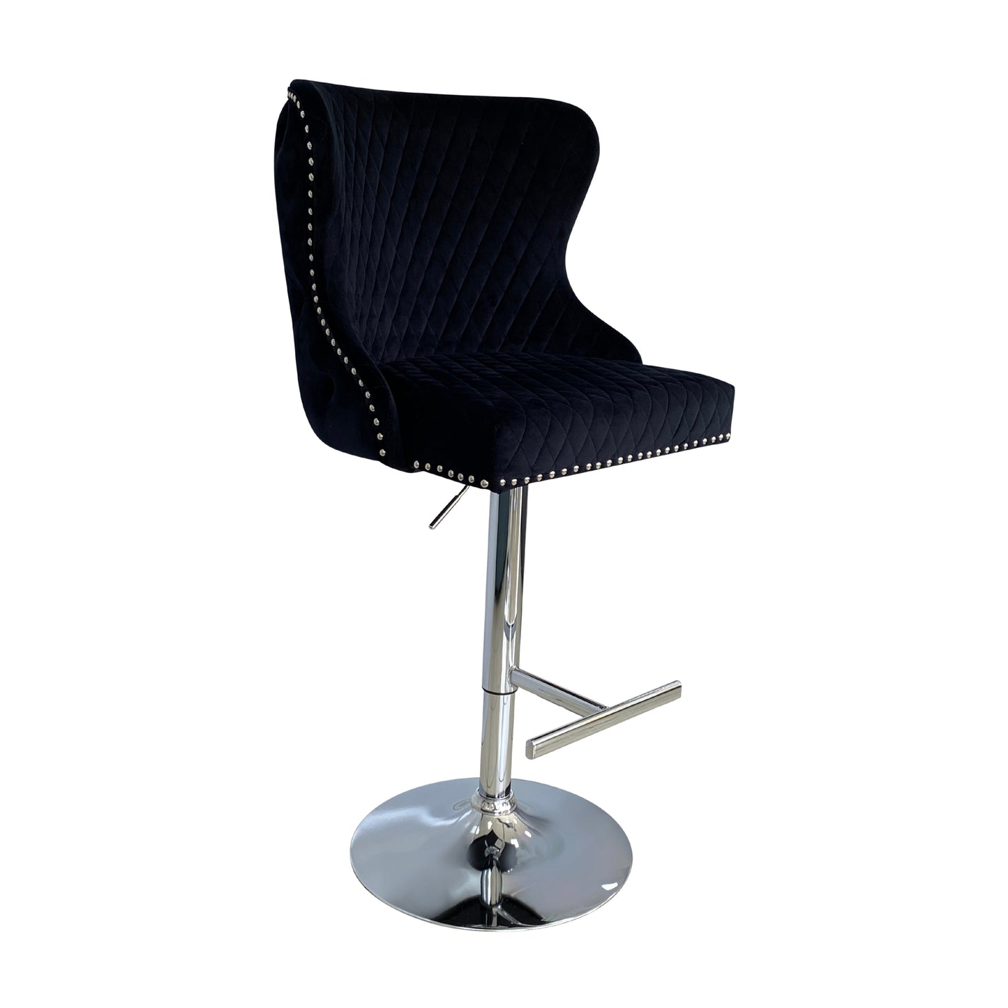 Valentino Velvet Bar Stool