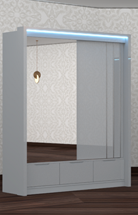 Cairo 165cm Sliding Wardrobe