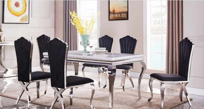 Clara Marble Dining Table