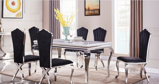 Clara Marble Dining Table