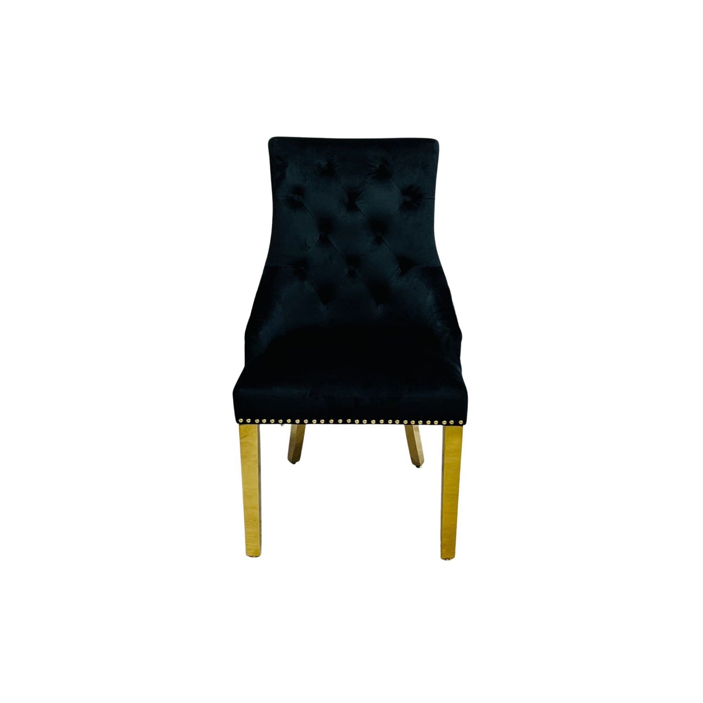 Majestic Gold Lion Knocker Chair