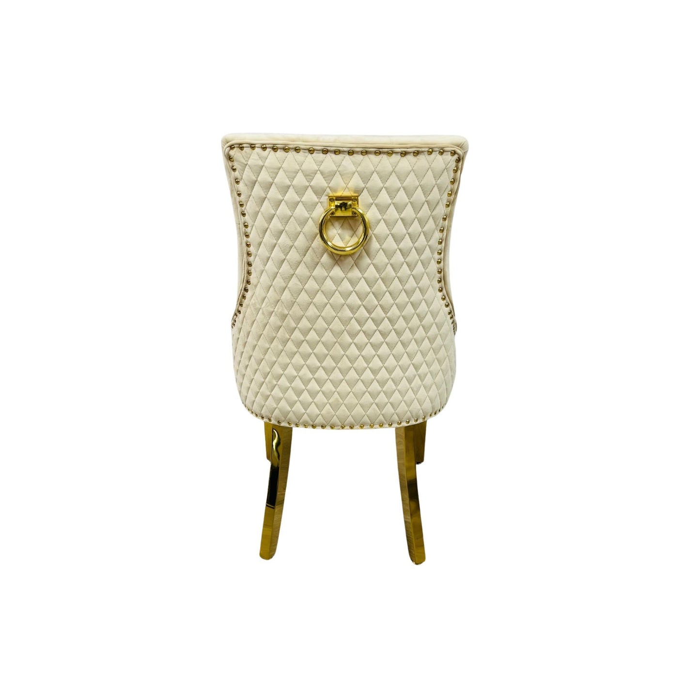 Majestic Gold Lion Knocker Chair