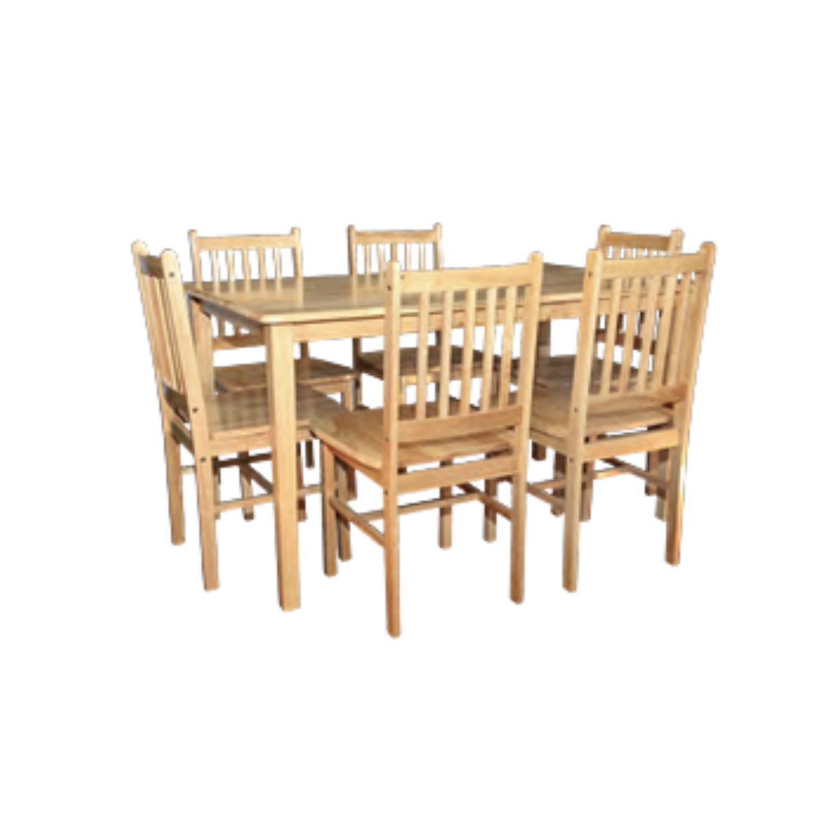Malay Large Dining Set 6 Chairs