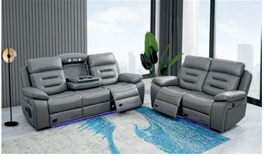 Hafsa Leather Suite