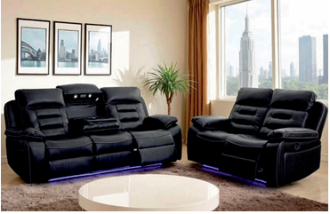 Hafsa Leather Suite