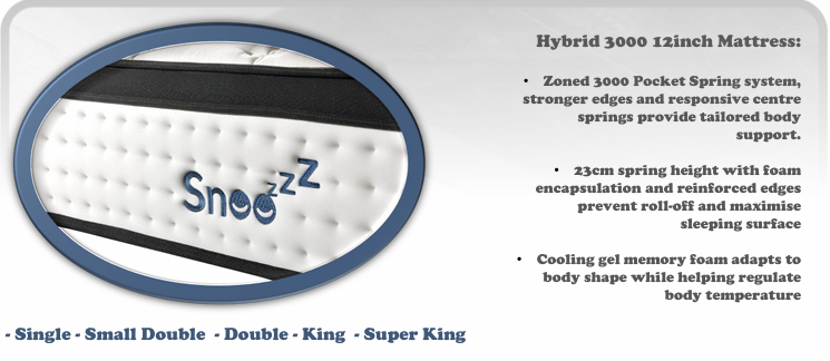 HYBRID 3000 12 MATTRESS