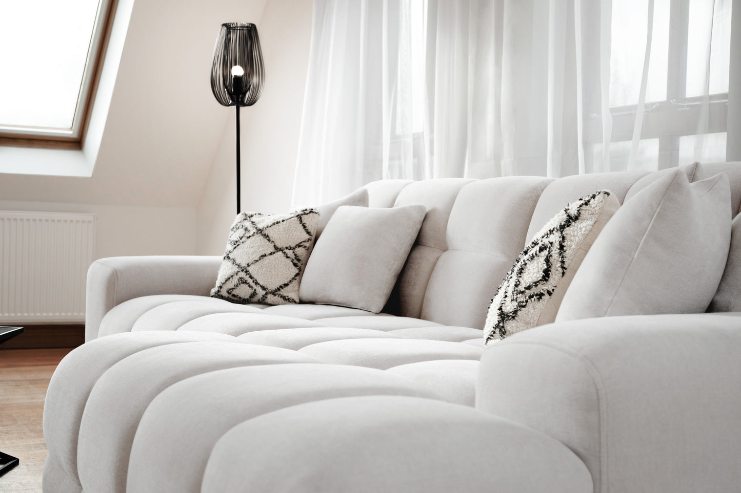 Jacob Sofa Beige Right Hand Facing Corner