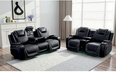Malaga Leather Sofa