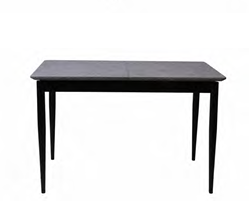 Miami Concrete Grey Extending Dining Set with Milan Chairs