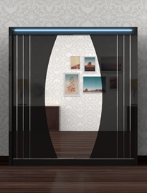Milan 185cm Sliding Wardrobe