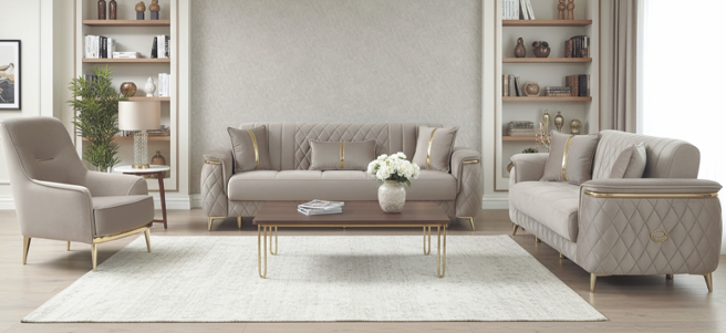 Milano Cream Sofa