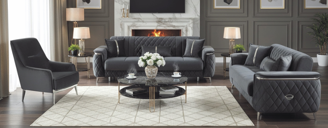 Milano Cream Sofa