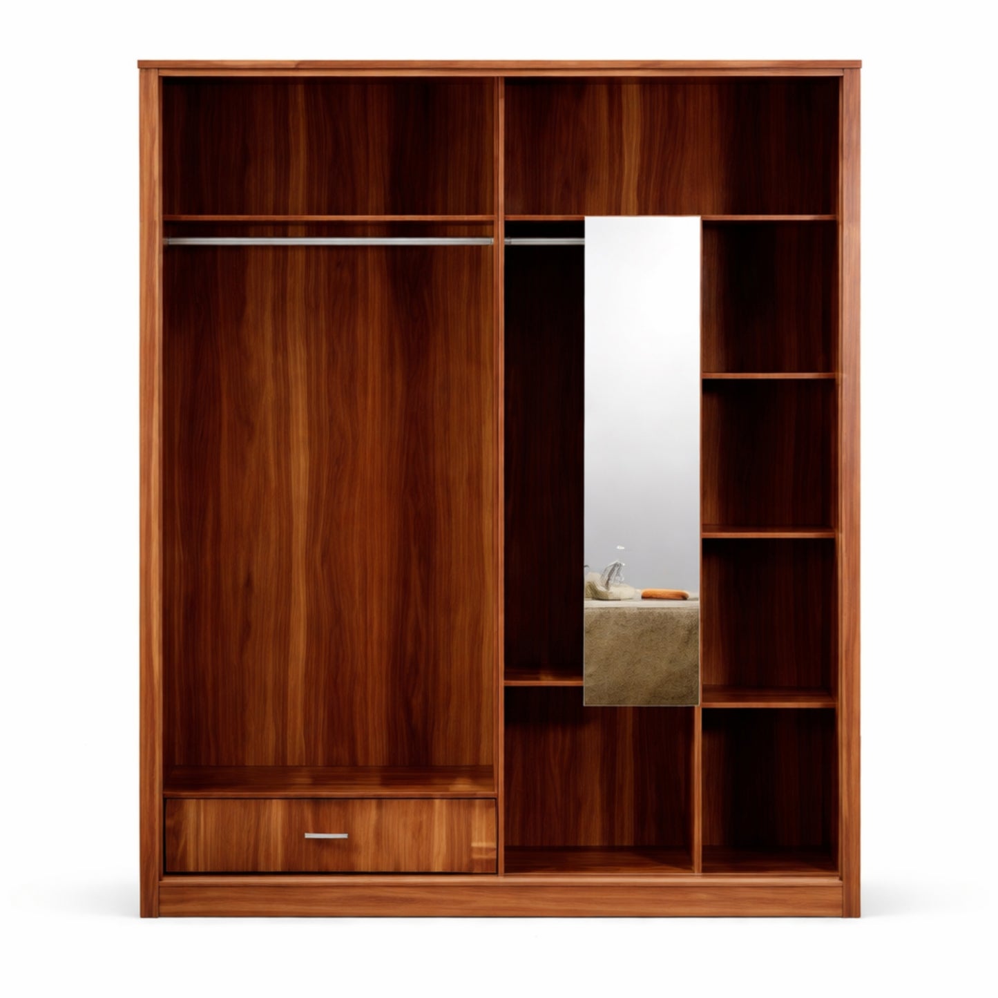 Matt Walnut Wardrobe
