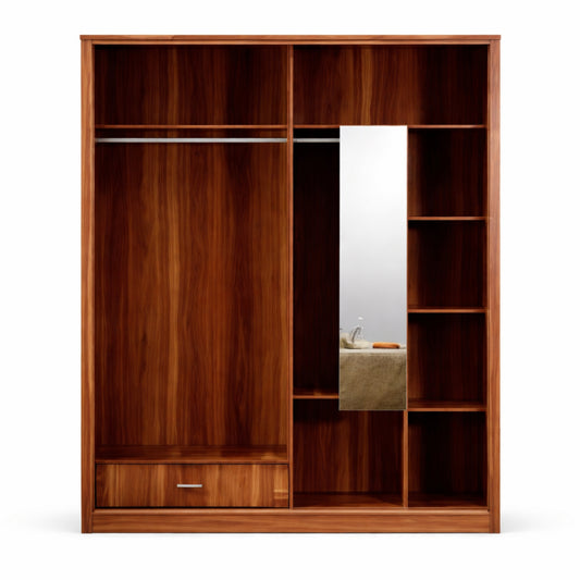 Matt Walnut Wardrobe