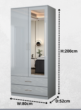 Oslo 80cm Wardrobe