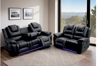Oxford Electric Leather Suite