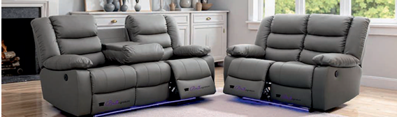 Roma Electric Recliner Sofa